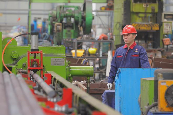 北京網架錐頭自動化生產